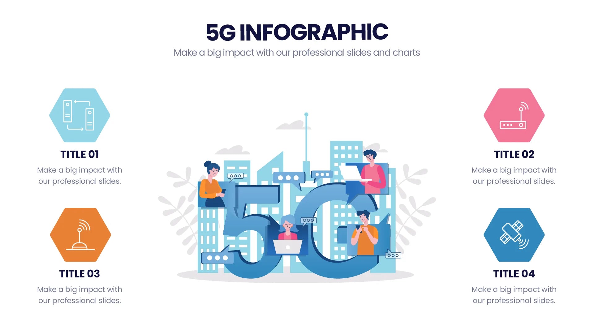 5G Infographic Templates PowerPoint slides