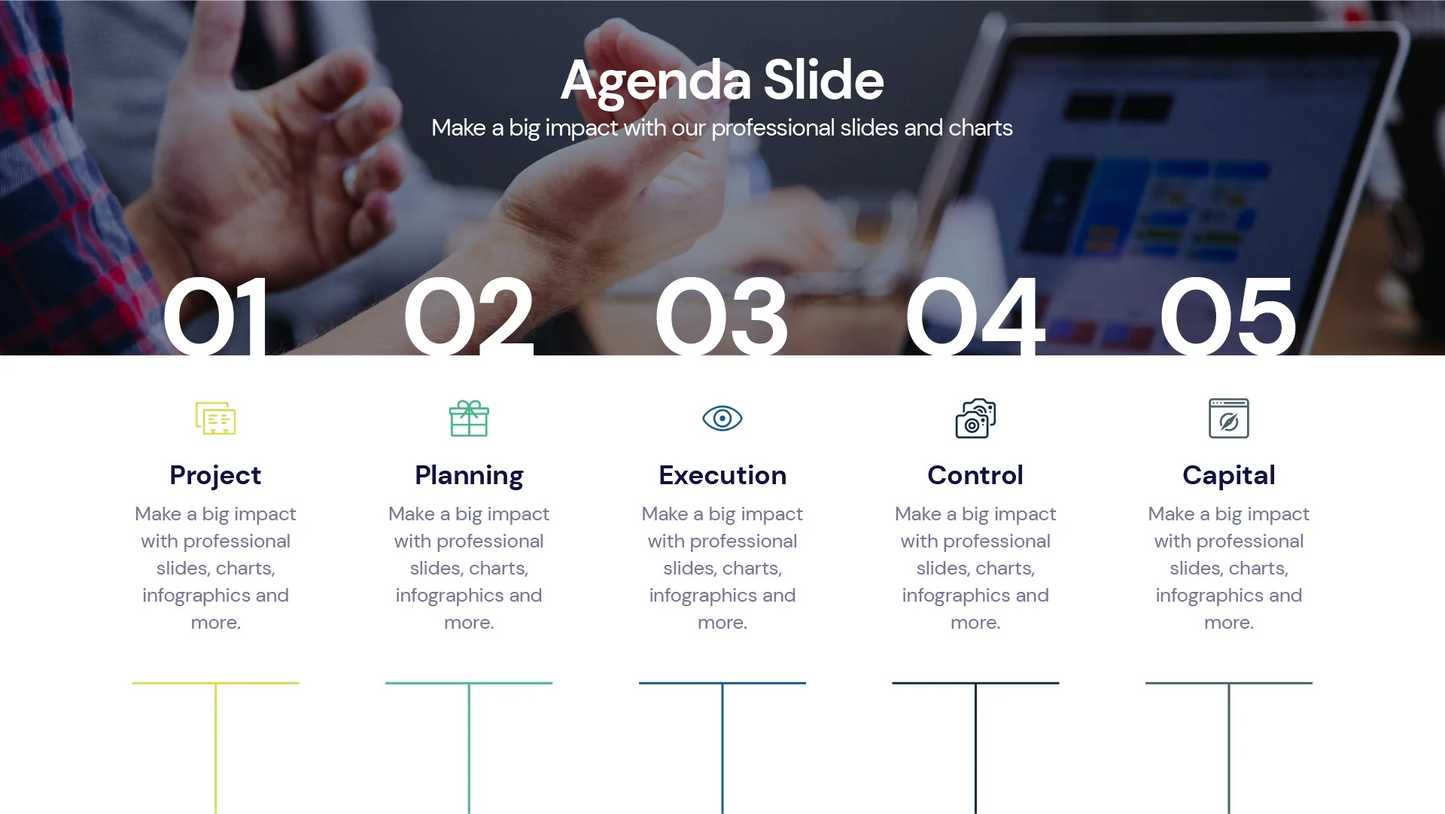 agenda Infographics PowerPoint templates