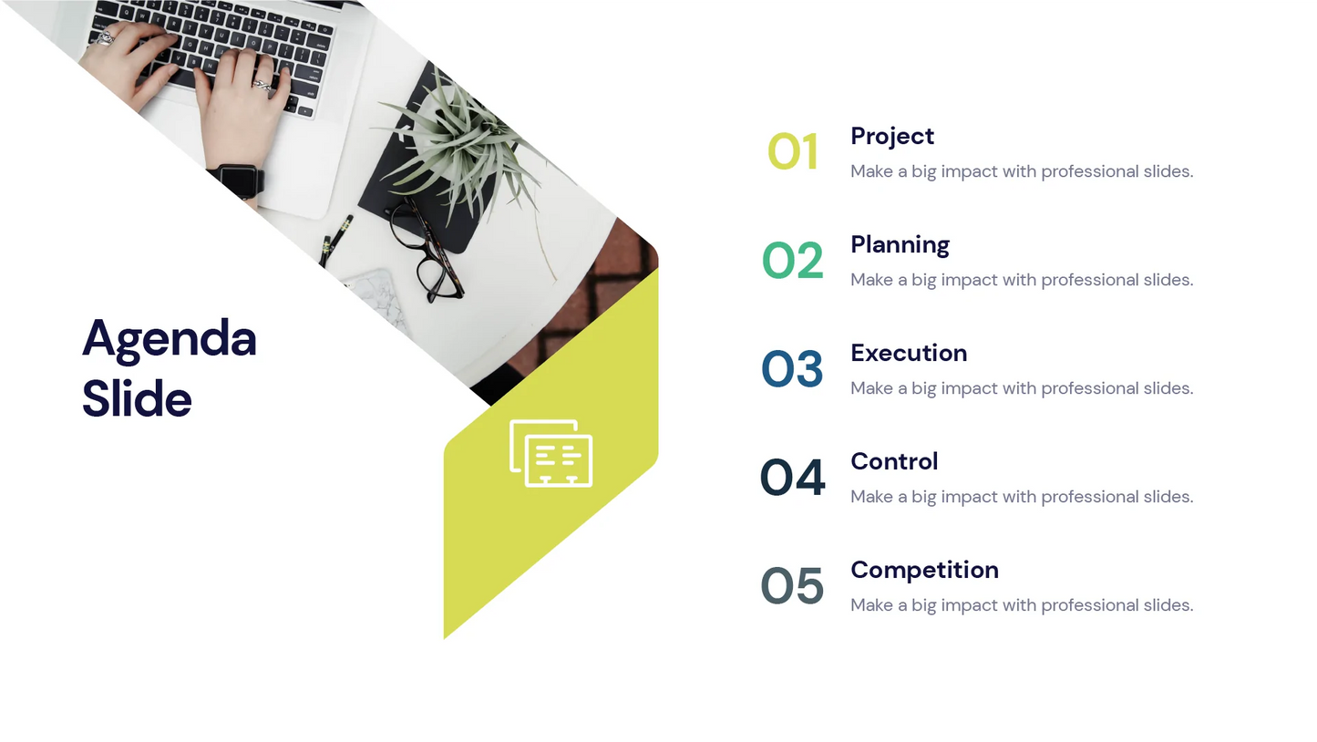 agenda Infographics PowerPoint templates