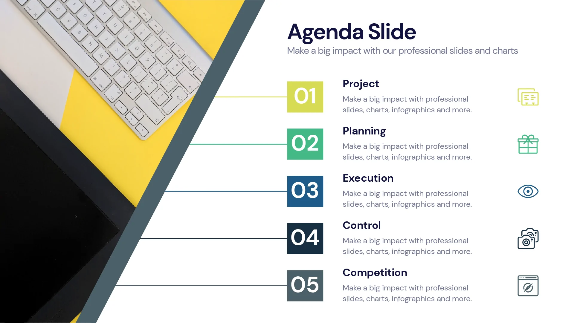 agenda Infographic templates