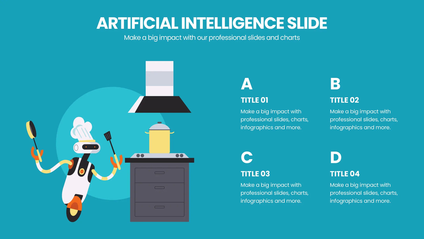 Artificial Infographic Templates PowerPoint slides