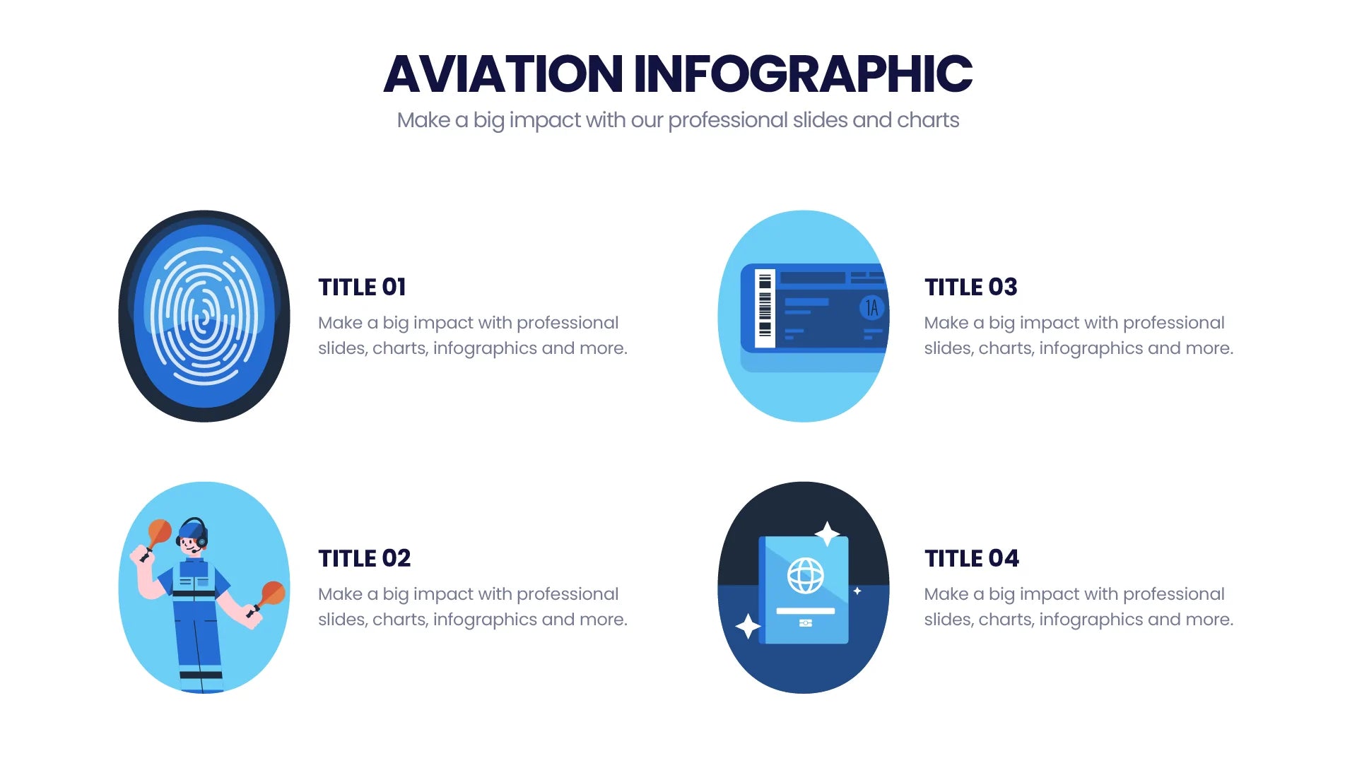 Aviation Infographic templates