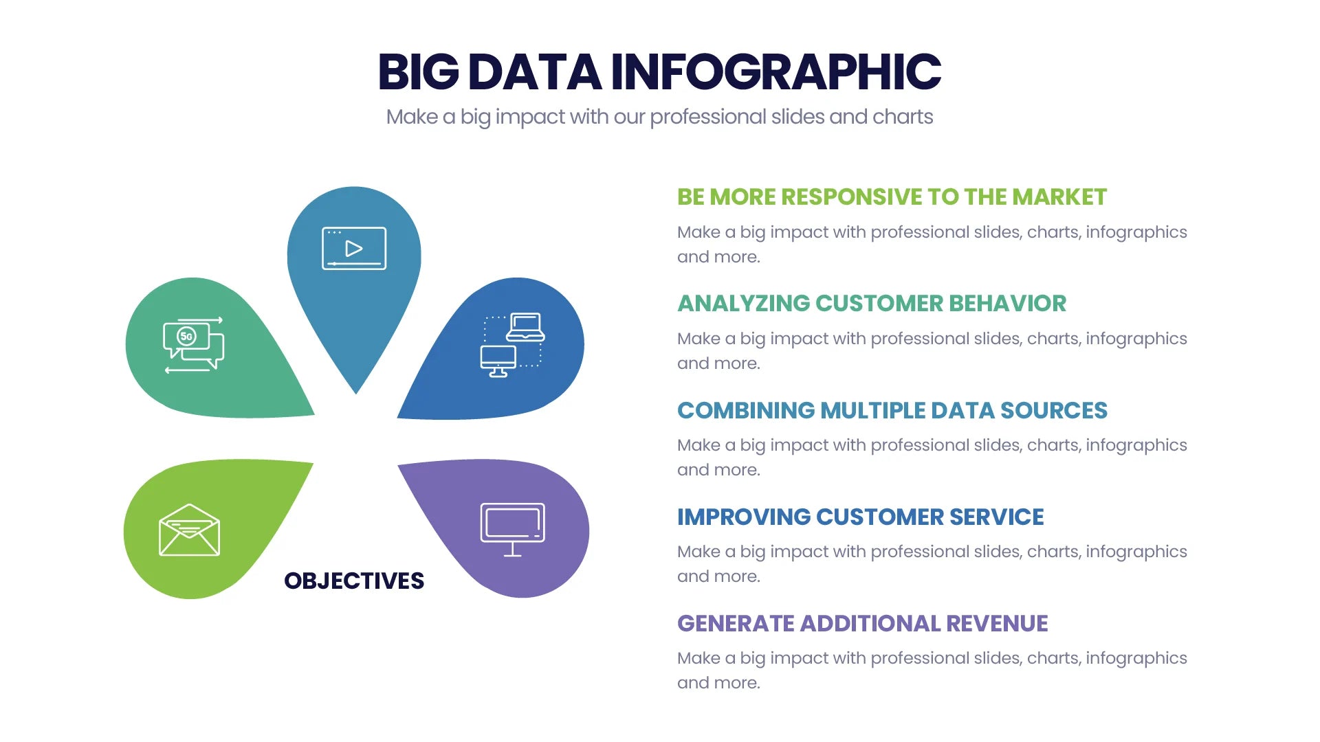 Big Data Infographic templates