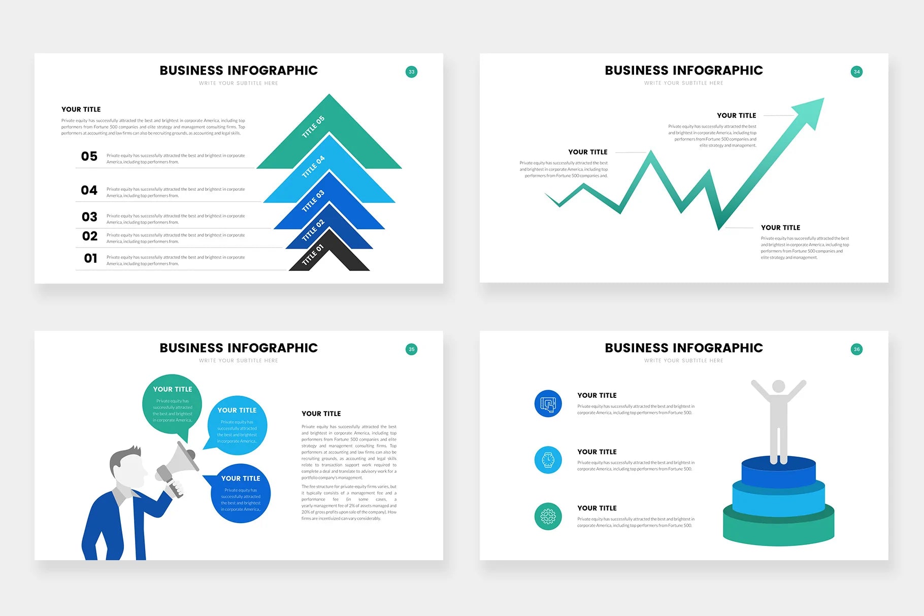 Business  Infographic Templates PowerPoint slides