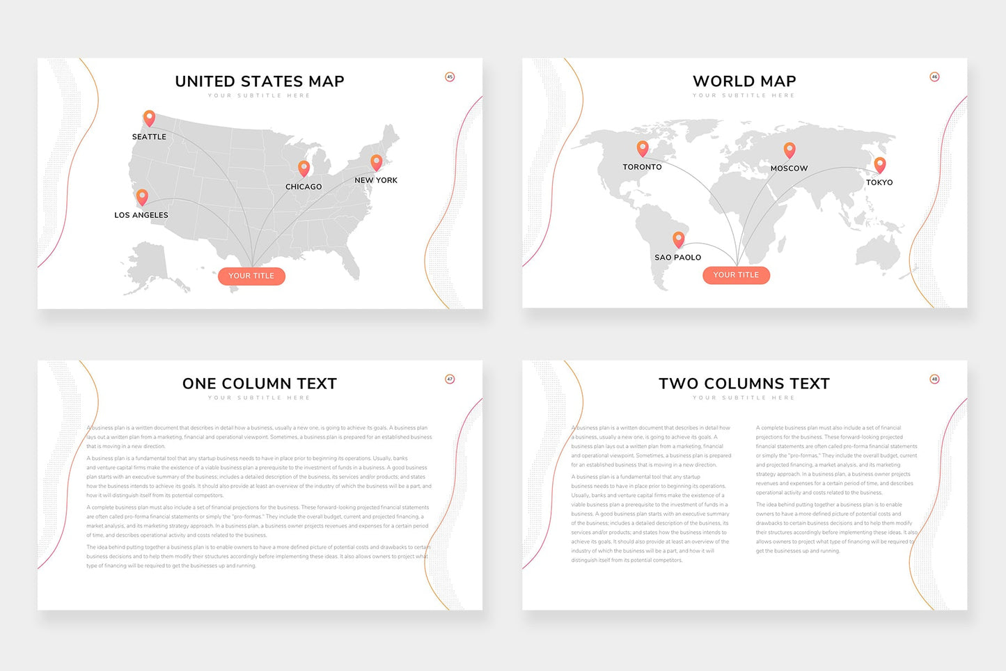 Company Profile Slides Infographics templates