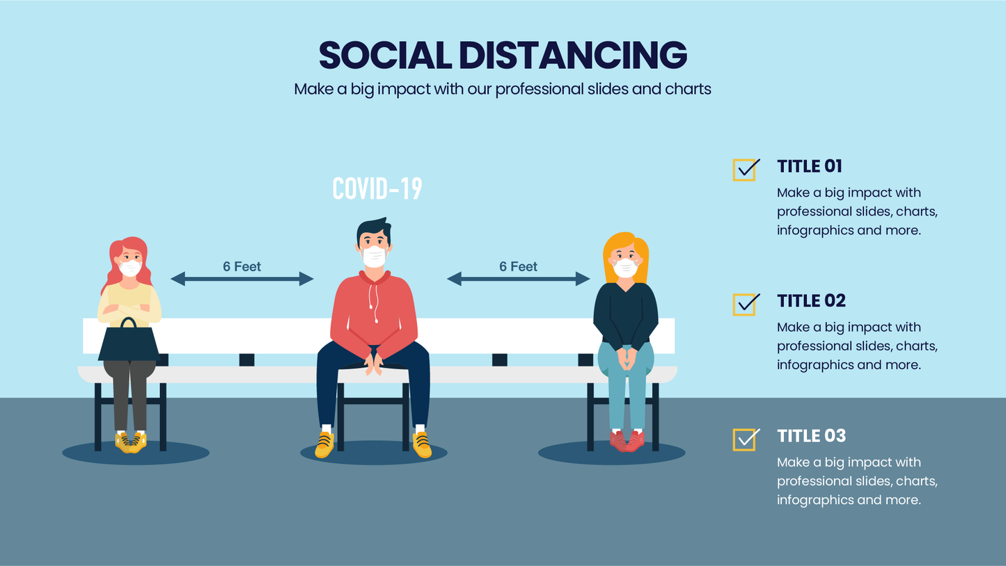 Coronavirus & Social Distancing Templates PowerPoint slides