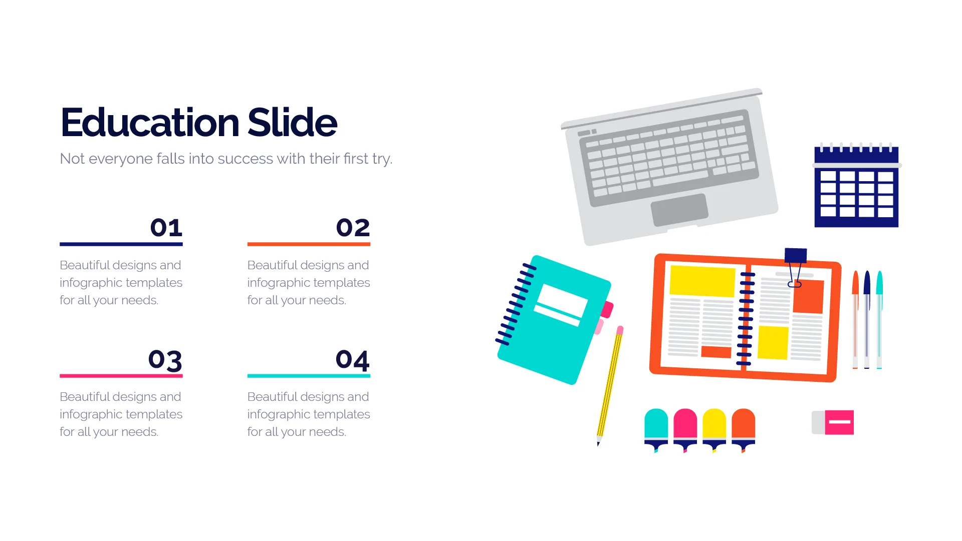 Education Infographic Templates PowerPoint slides