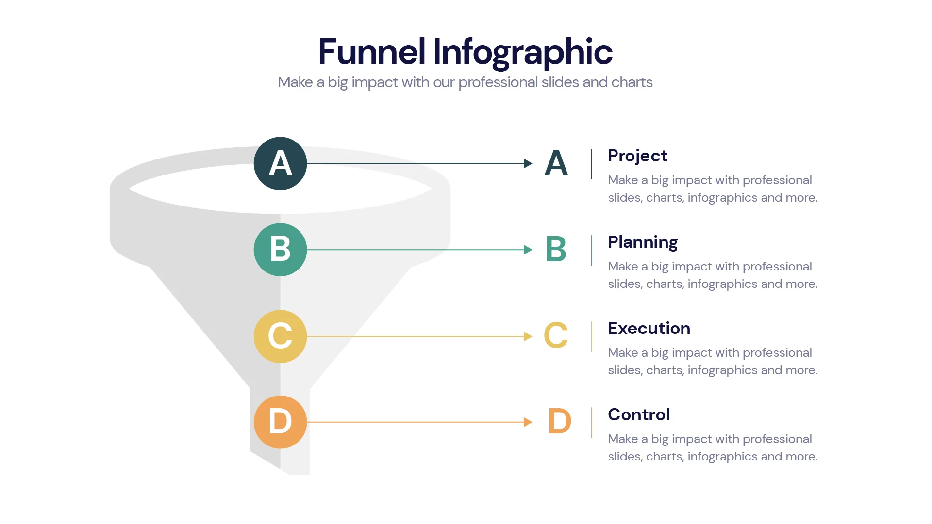 Funnel Infographic templates