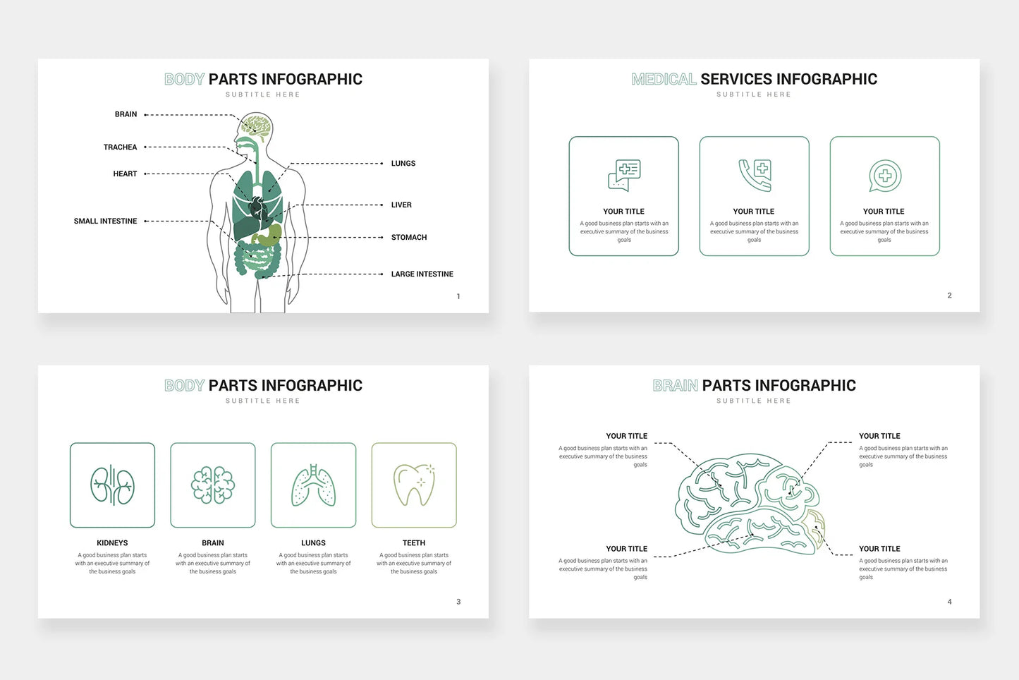 Healthcare Infographic templates