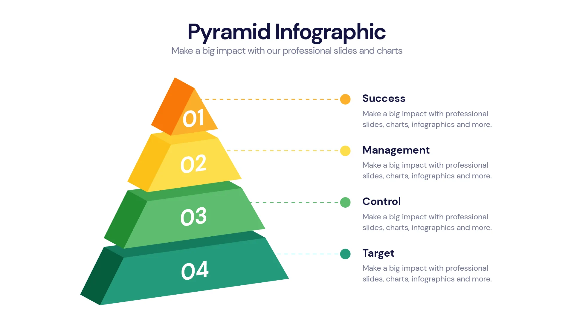 Pyramid Infographic templates