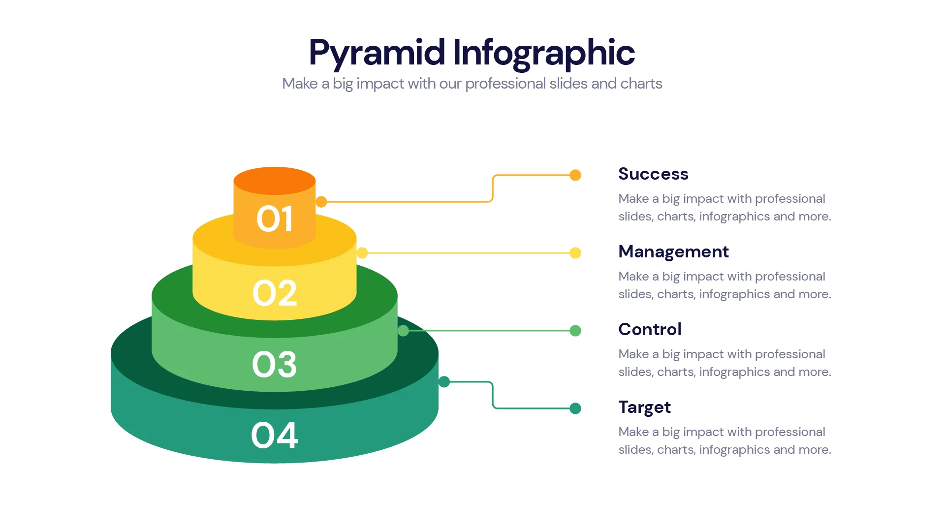 Pyramid Infographic templates