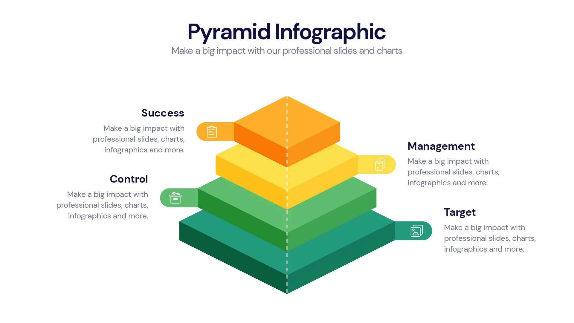 Pyramid Infographic templates
