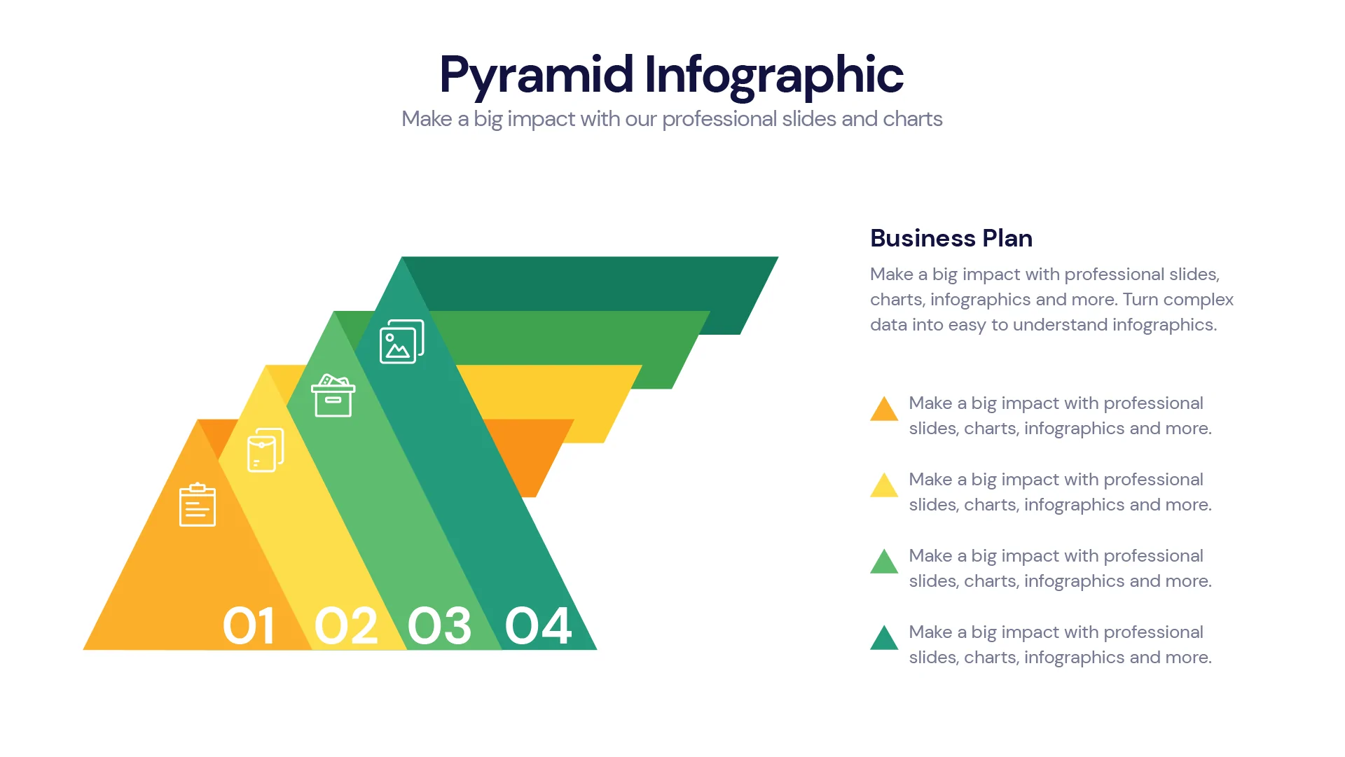 Pyramid Infographic templates
