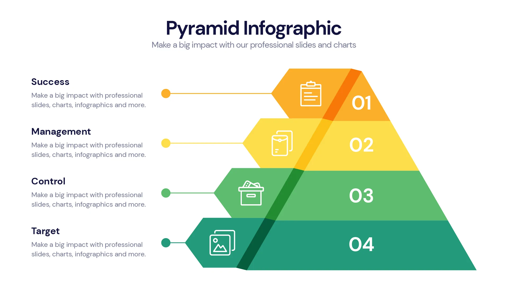Pyramid Infographic templates