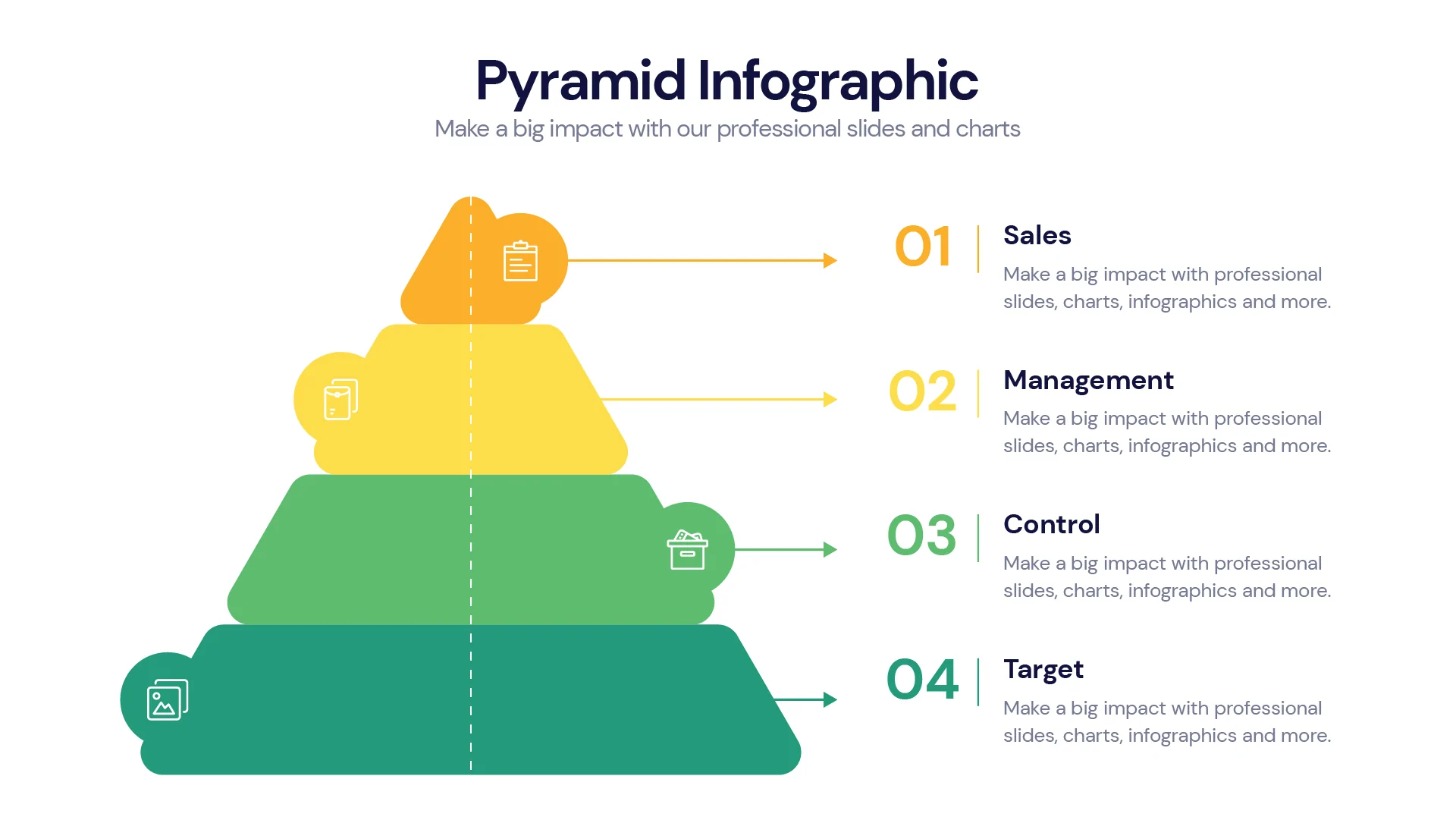 Pyramid Infographic templates
