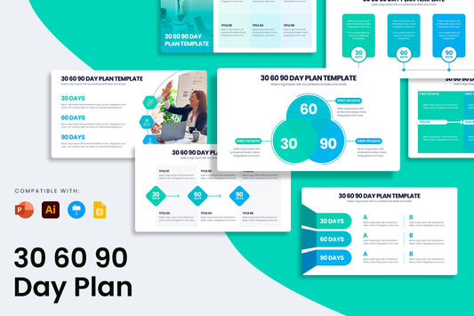 30 60 90 Day Plan templates