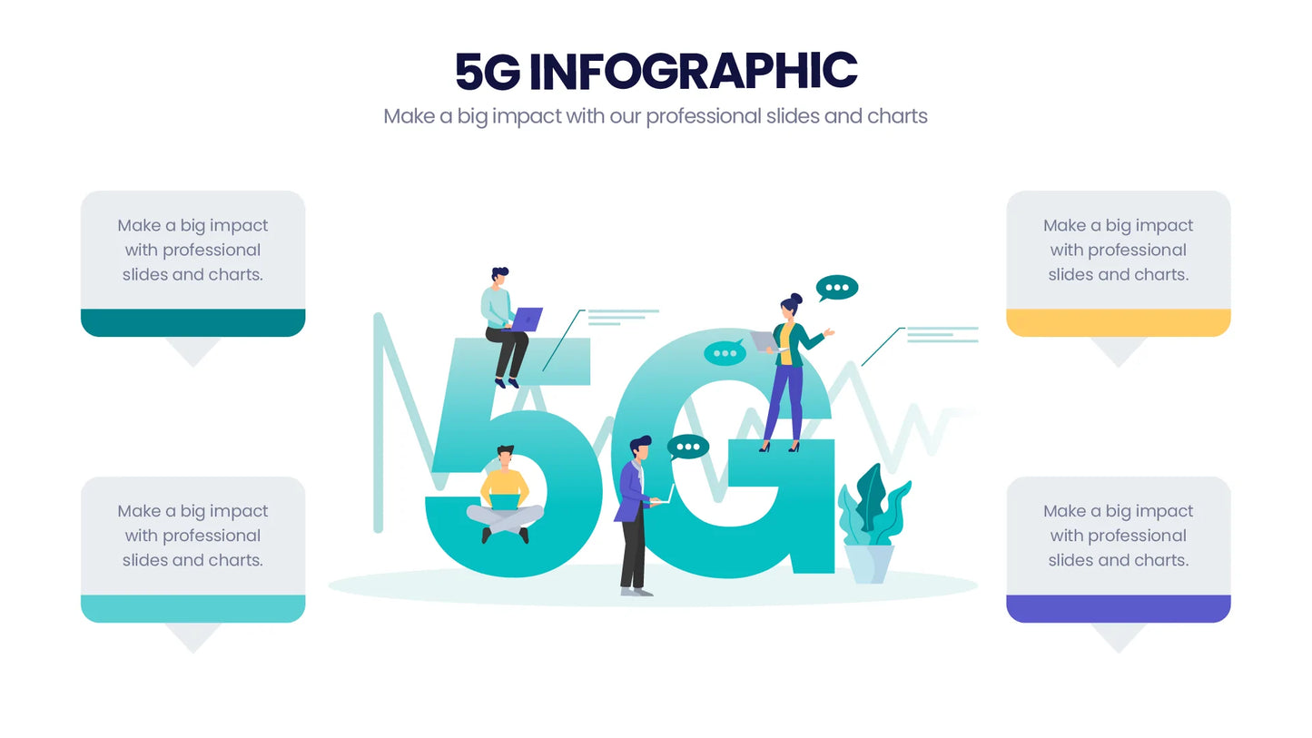 5G Infographic Templates PowerPoint slides