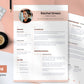 Aria Resume + Cover Letter Template Infographics PowerPoint templates