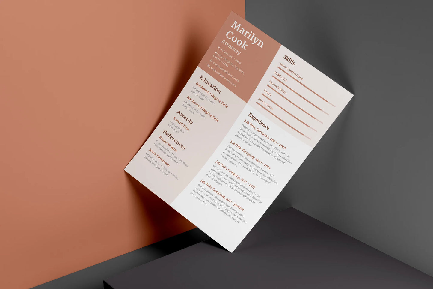 Bella - Resume Template