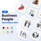 50 Business People  Infographic