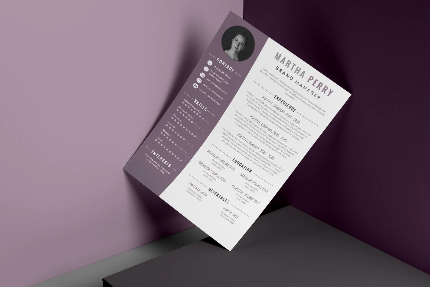 Kelly - Resume Template Infographic Templates PowerPoint slides