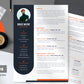 Leo Resume + Cover Letter Template Infographic templates