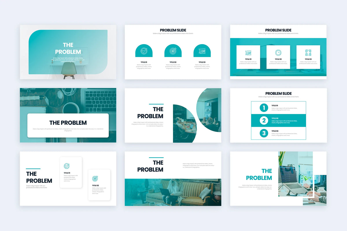 Slide With Problem Problem Slides for PowerPoint, Keynote and Google Slides – PowerPointX