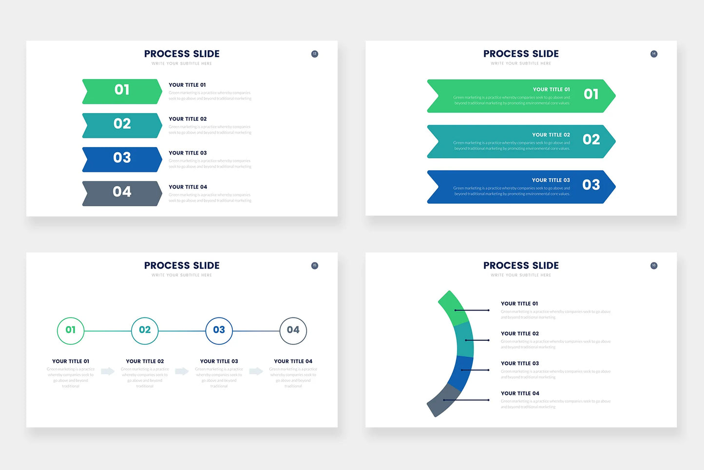 Process Infographic templates