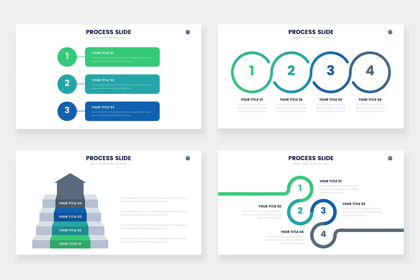 Process Infographic templates