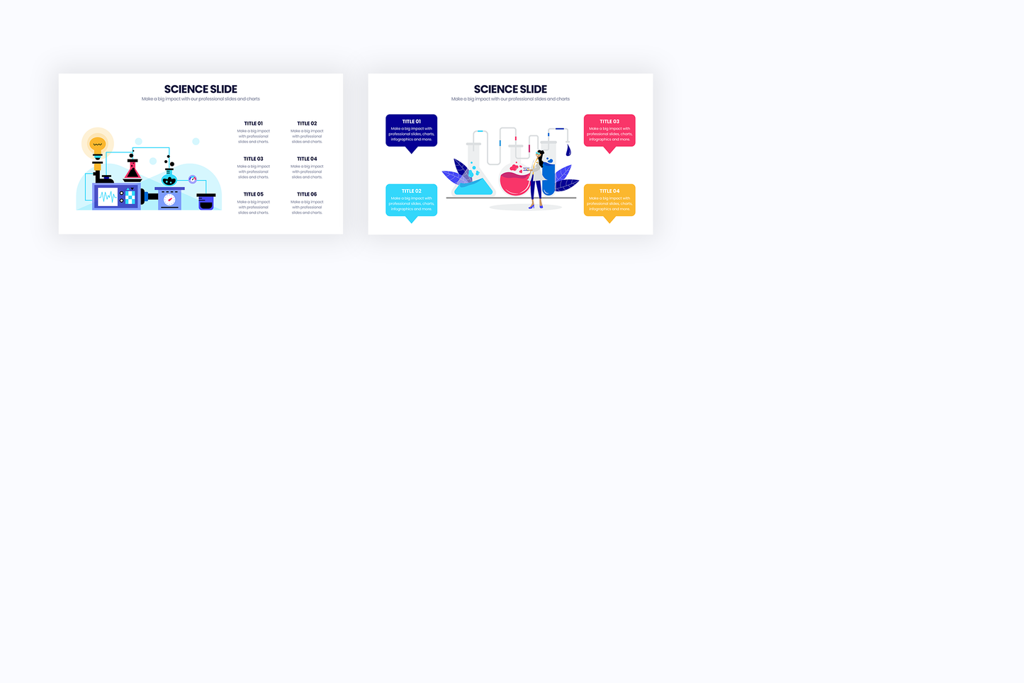 Science Infographic templates