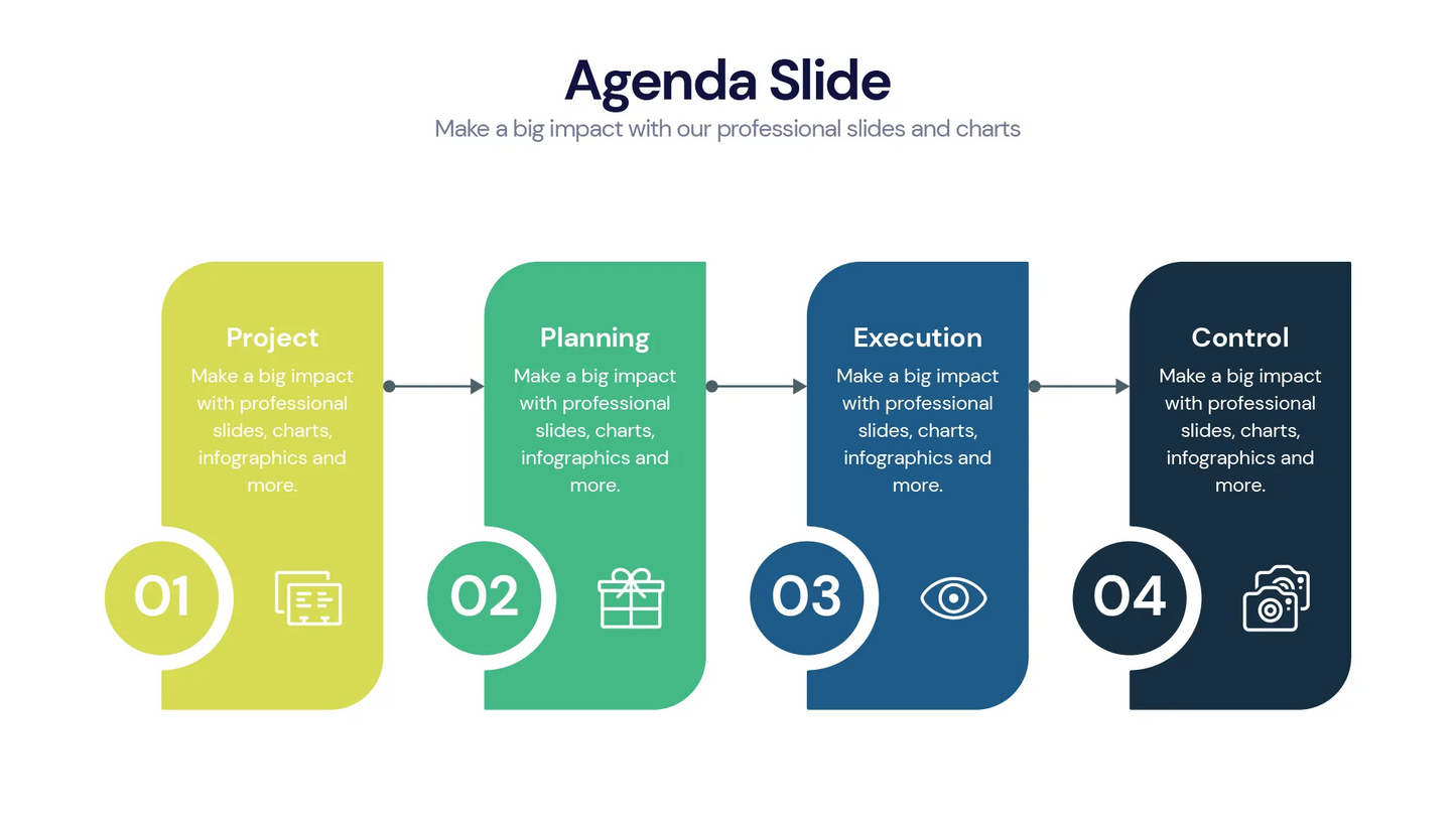 agenda Infographic templates