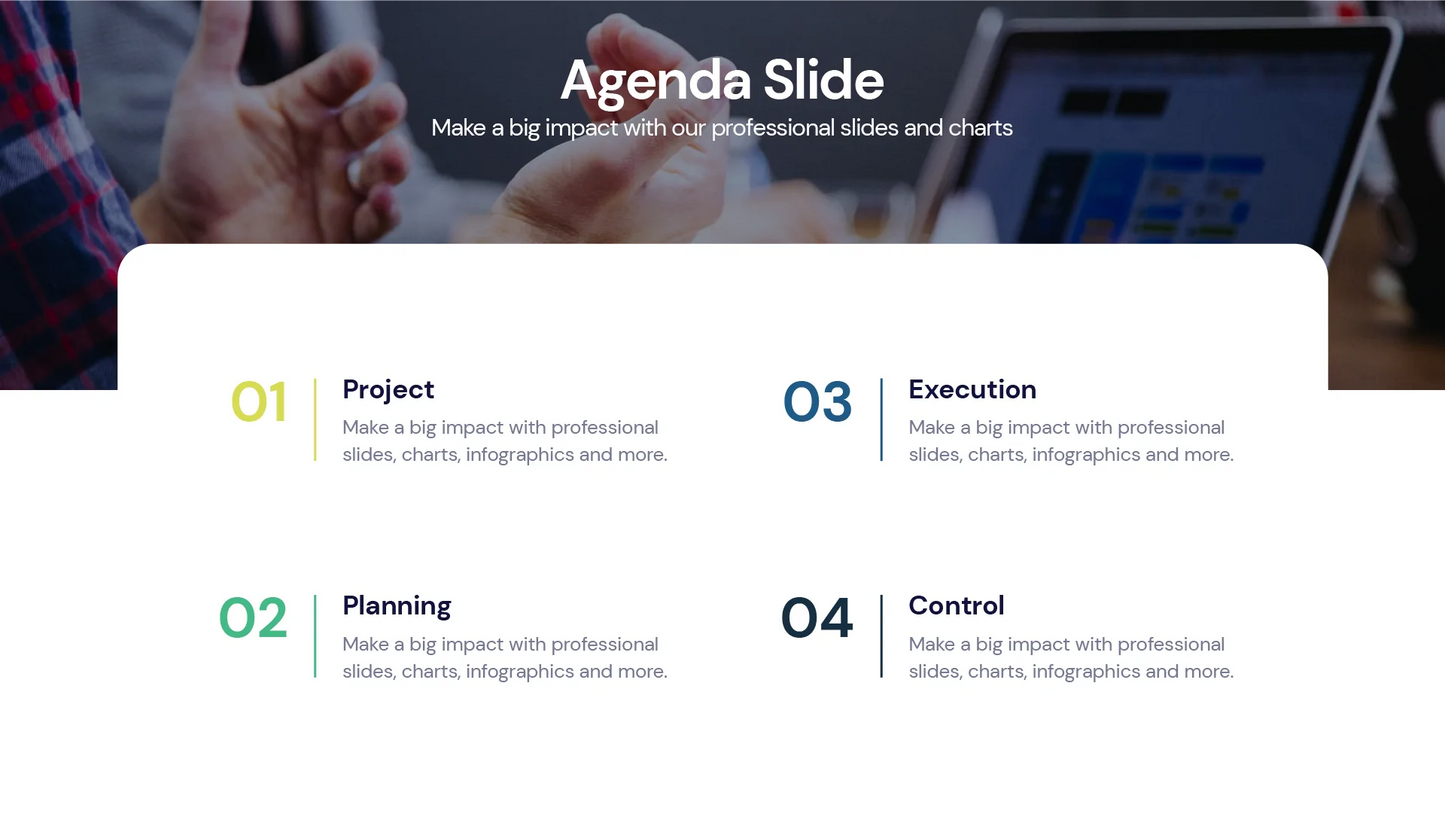 agenda Infographic templates