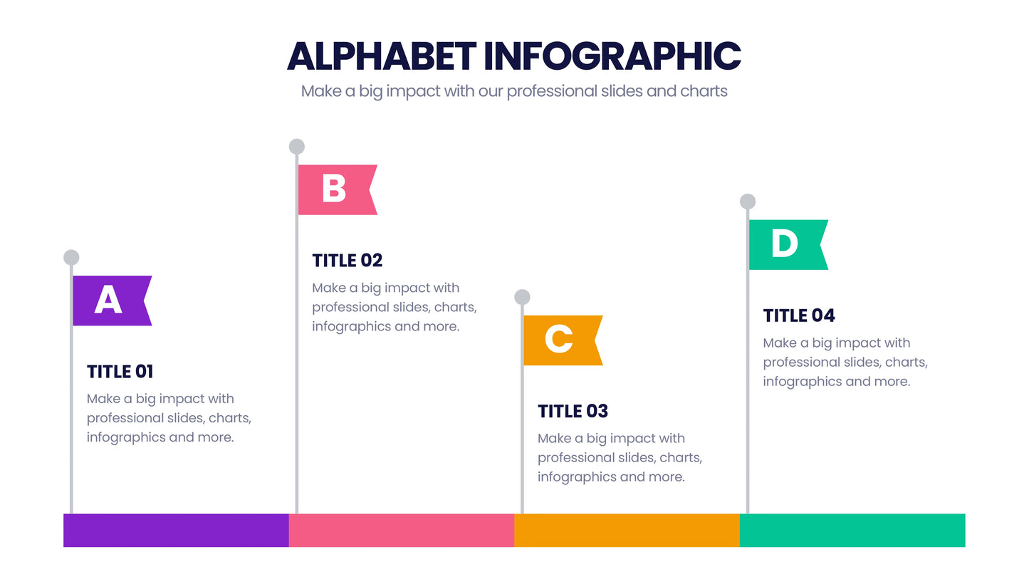 Alphabet Infographic templates