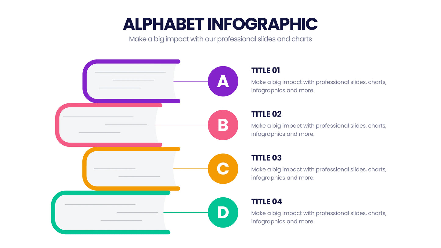 Alphabet Infographic templates