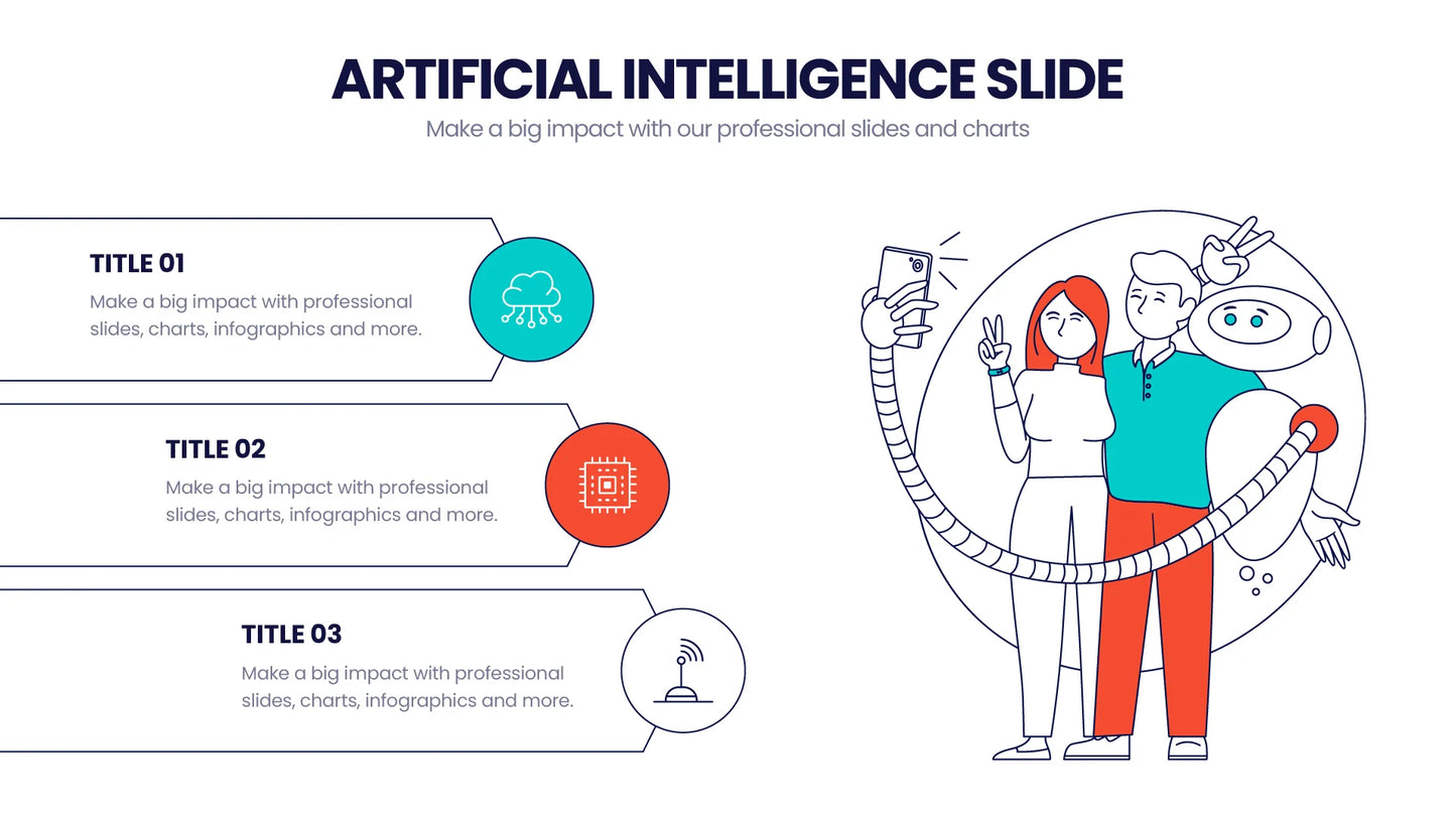 Artificial Infographic Templates PowerPoint slides