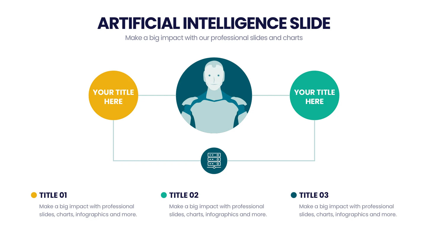 Artificial Intelligence Infographic templates