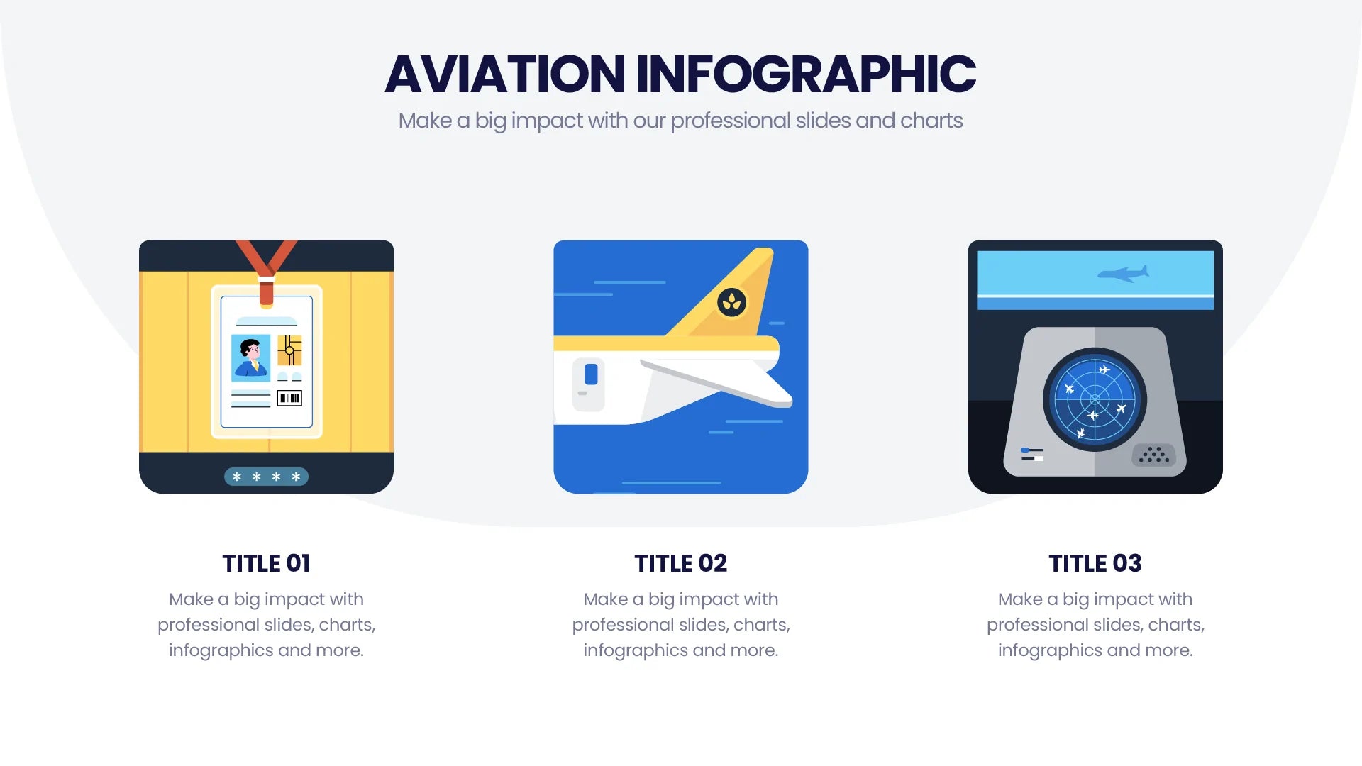 Aviation Infographics PowerPoint templates