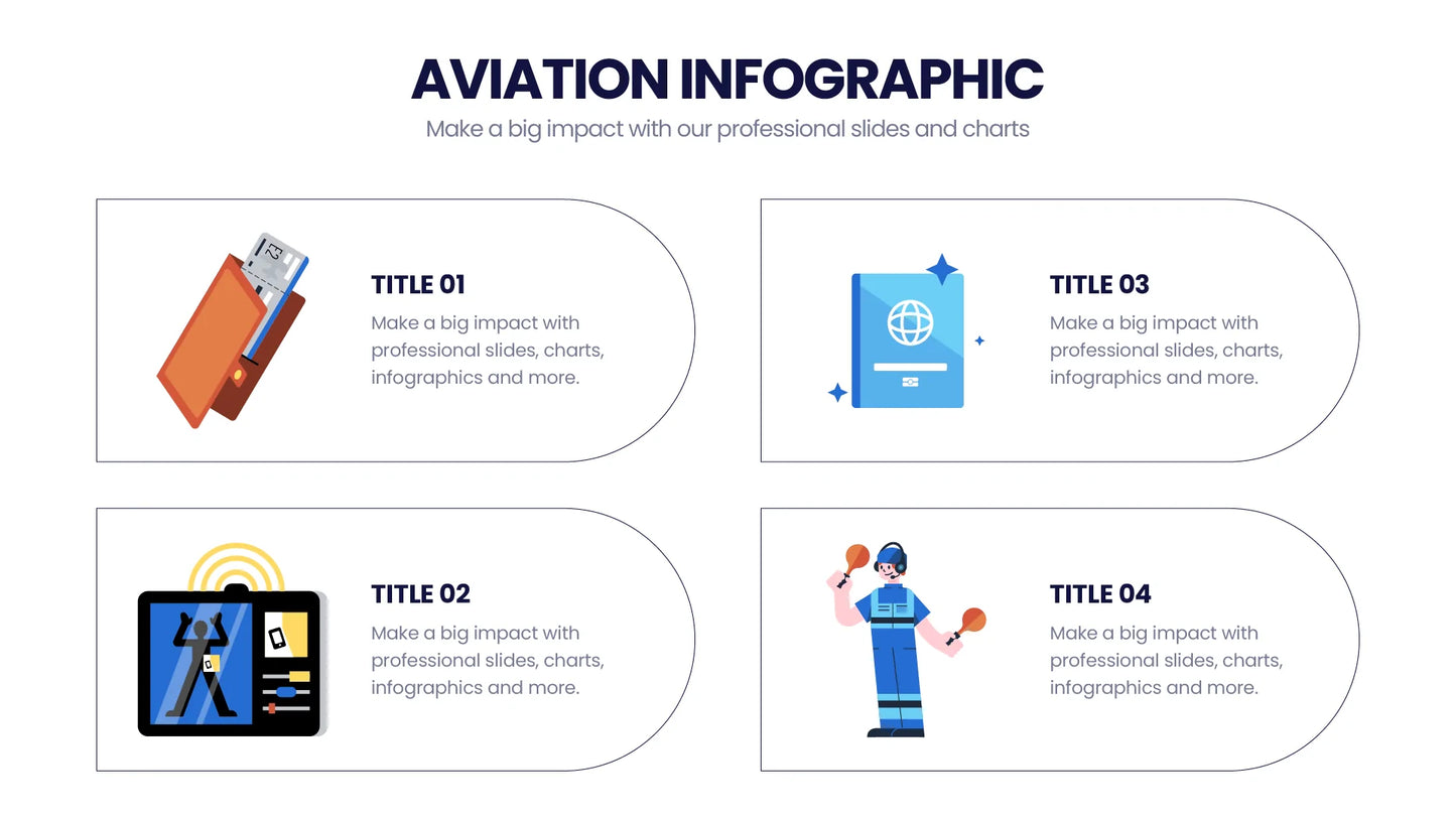 Aviation Infographic Templates PowerPoint slides