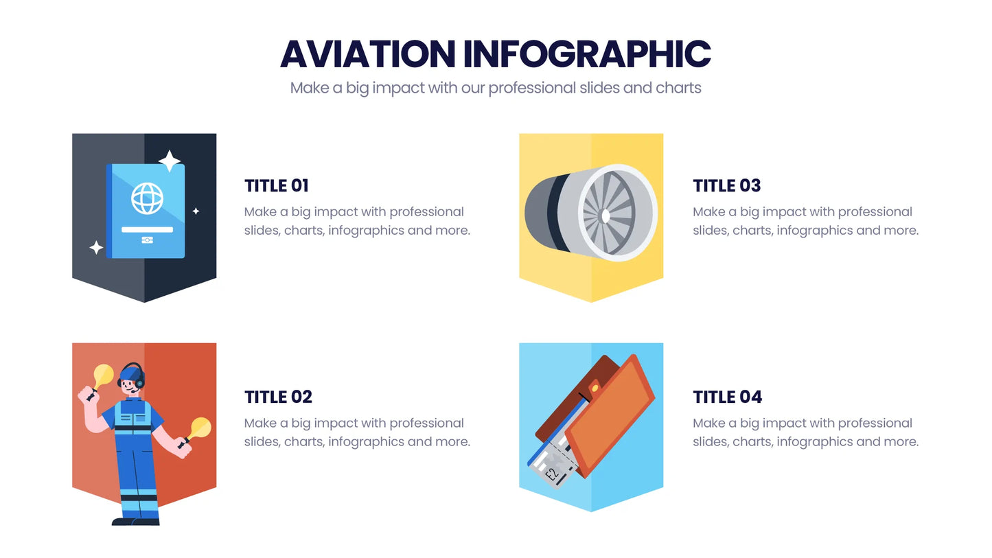 Aviation  Infographics template