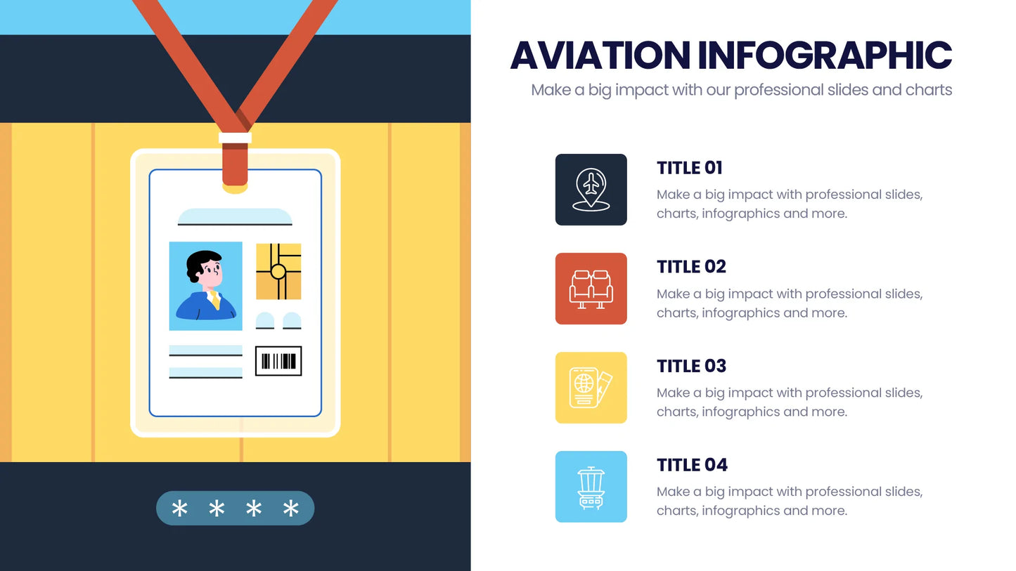 Aviation Infographic templates