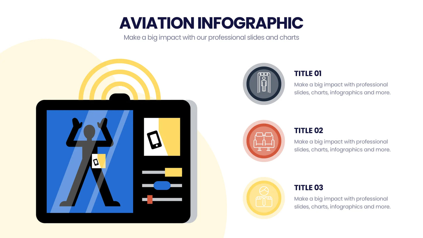 Aviation  Infographics template