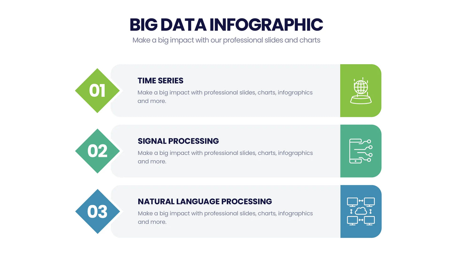 Big Data Infographic templates