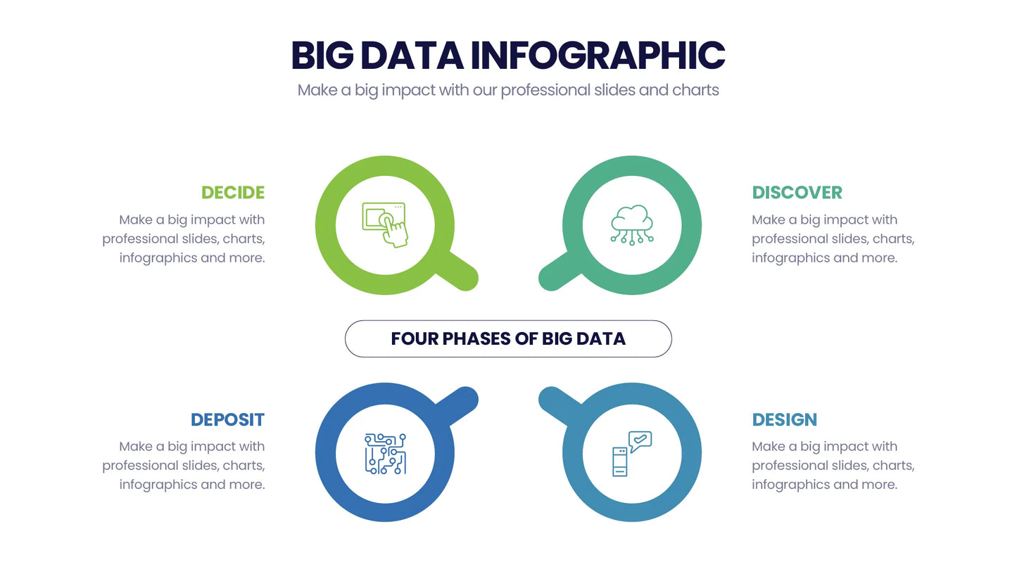 Big Data Infographic templates