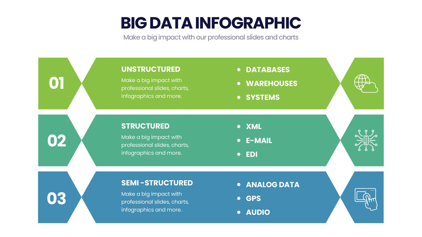 Big Data Infographic templates