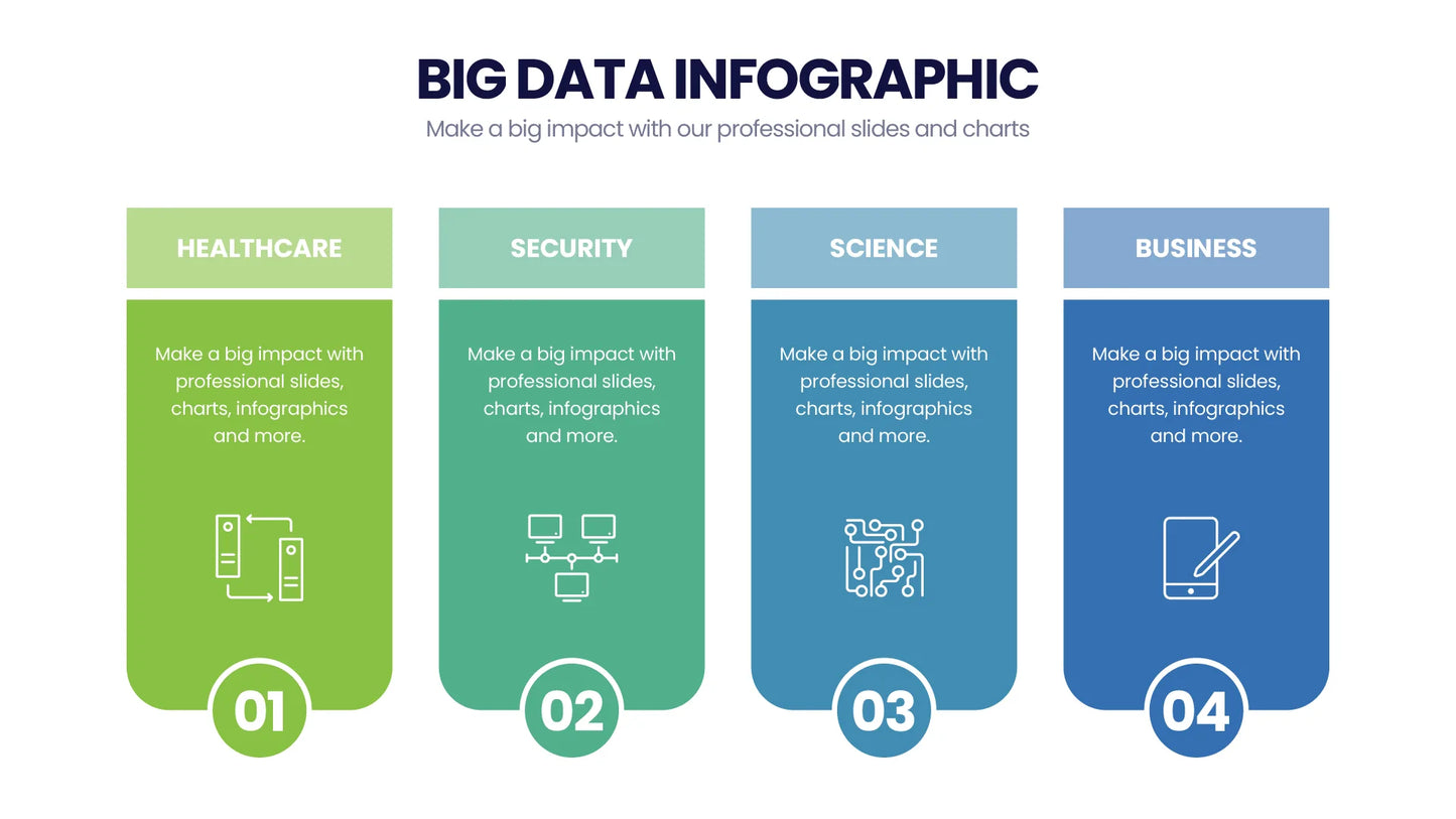 Big Data Infographic templates