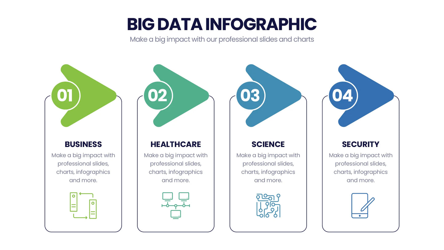 Big Data Infographic templates