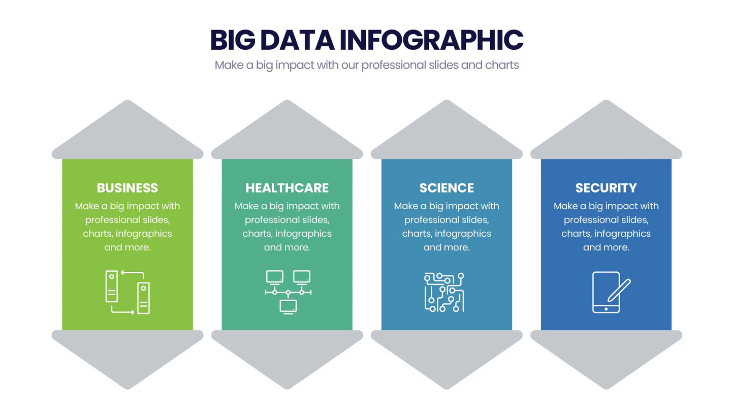 Big Data Infographic templates