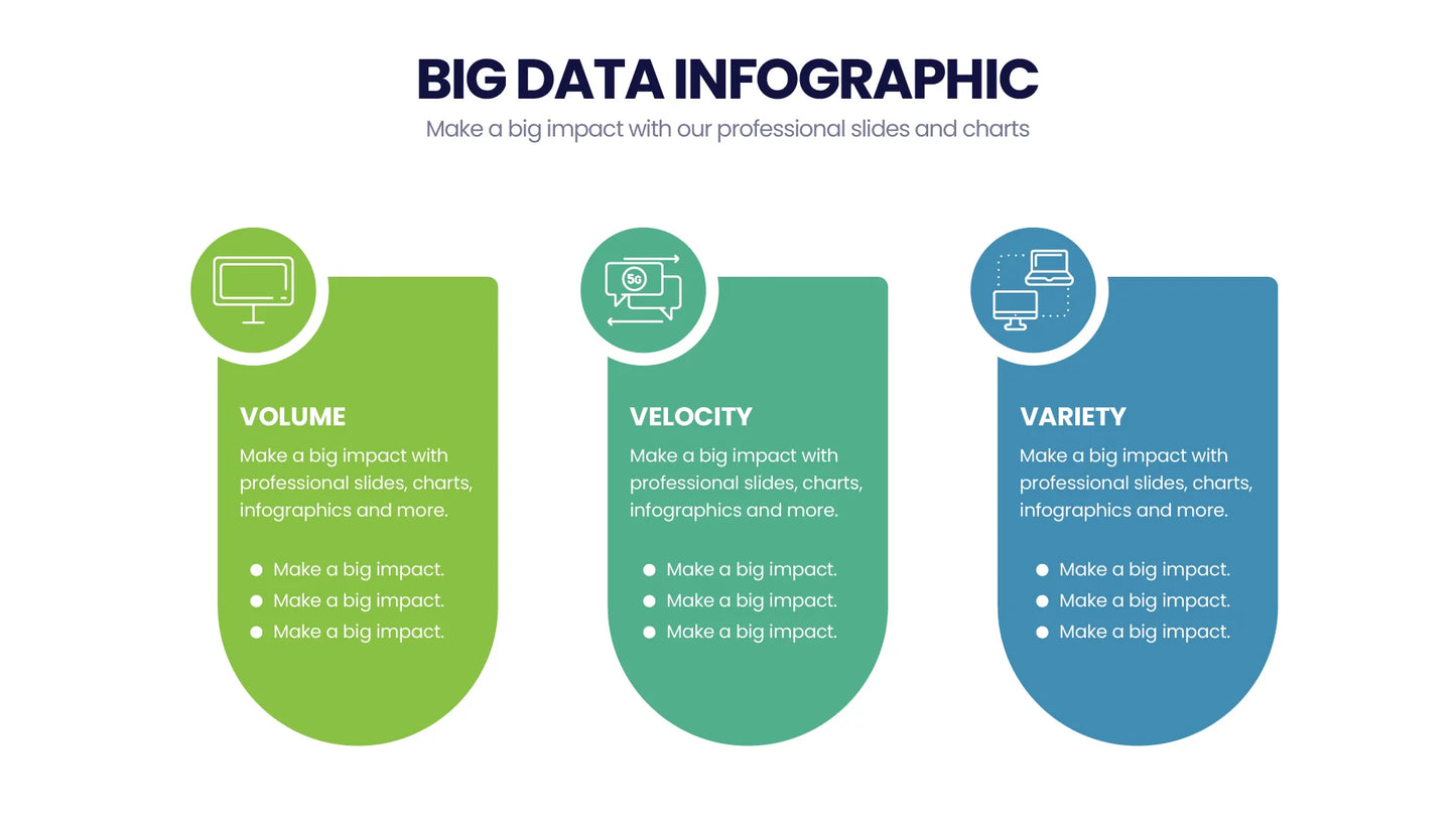 Big Data Infographic templates