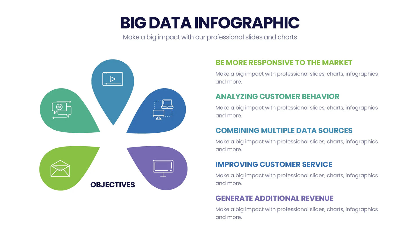 Big Data Infographic templates