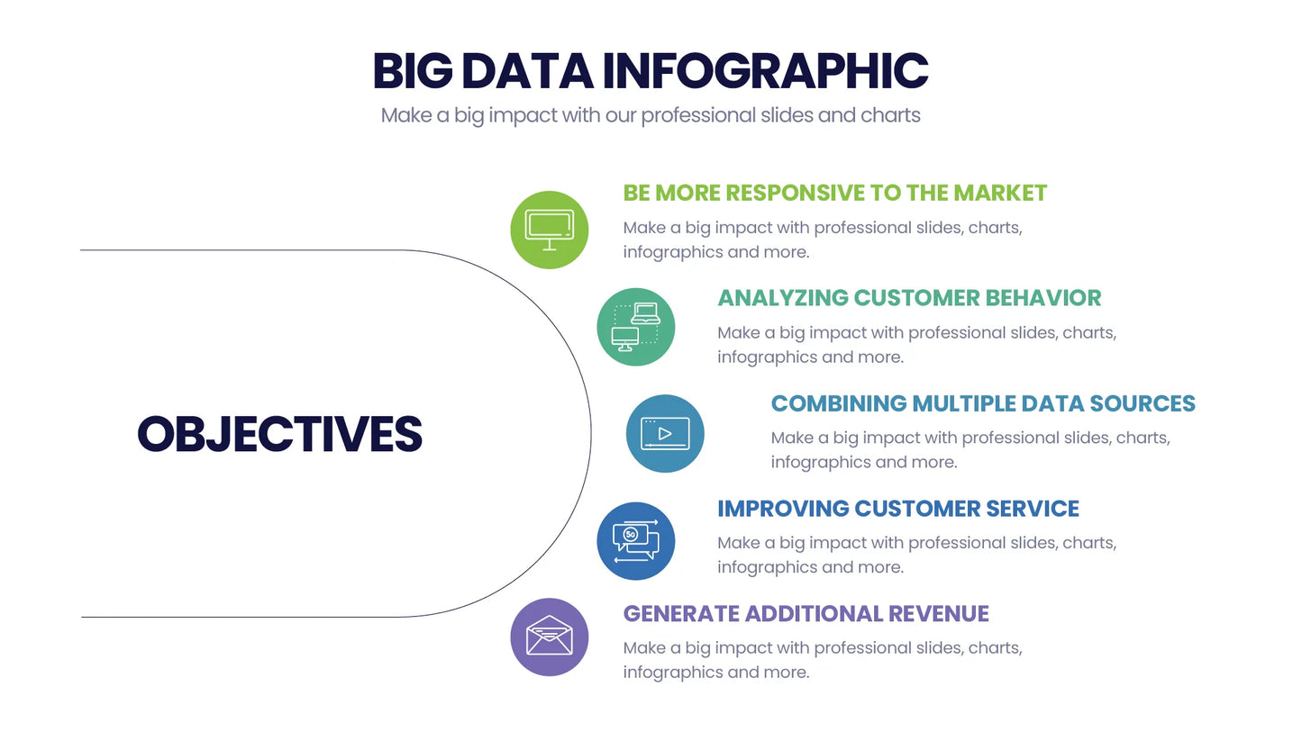 Big Data Infographic templates